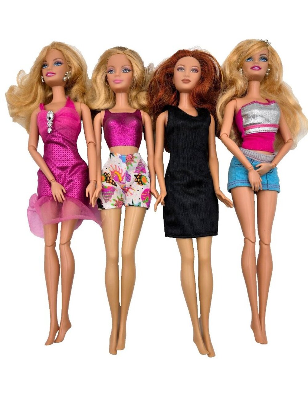 Barbie Doll Lot Mattel 4 Dolls 2000’s Read